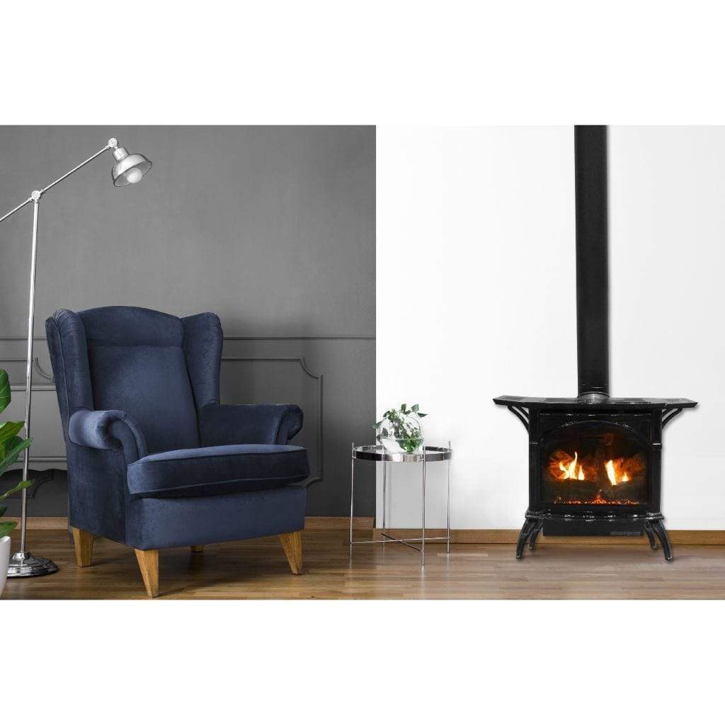Empire Medium Spirit 28 Inch Cast Iron Direct Vent Gas Stove - 27000 BTU