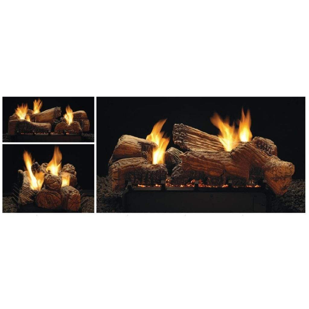Empire | 30" Stone River Multi-Sided Ceramic Fiber Log Set