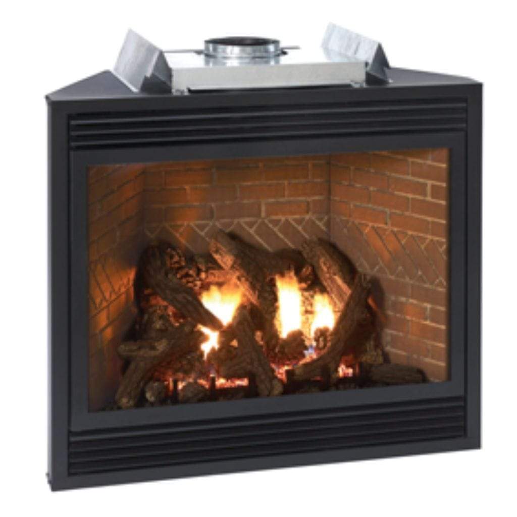 Empire Tahoe 36" Millivolt Controller Luxury Propane Gas Direct Vent Fireplace