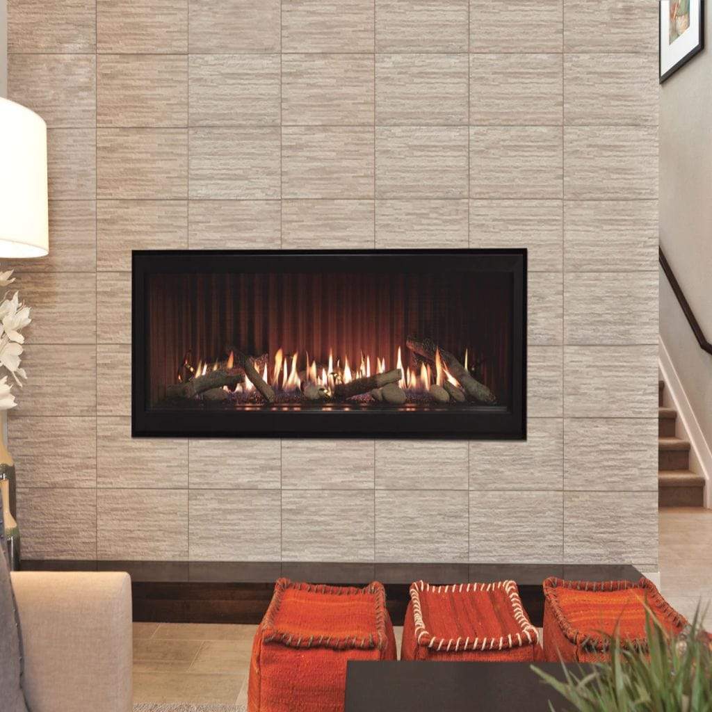 Empire Boulevard Traditional Luxury 41 Inch Direct Vent Linear Gas Fireplace