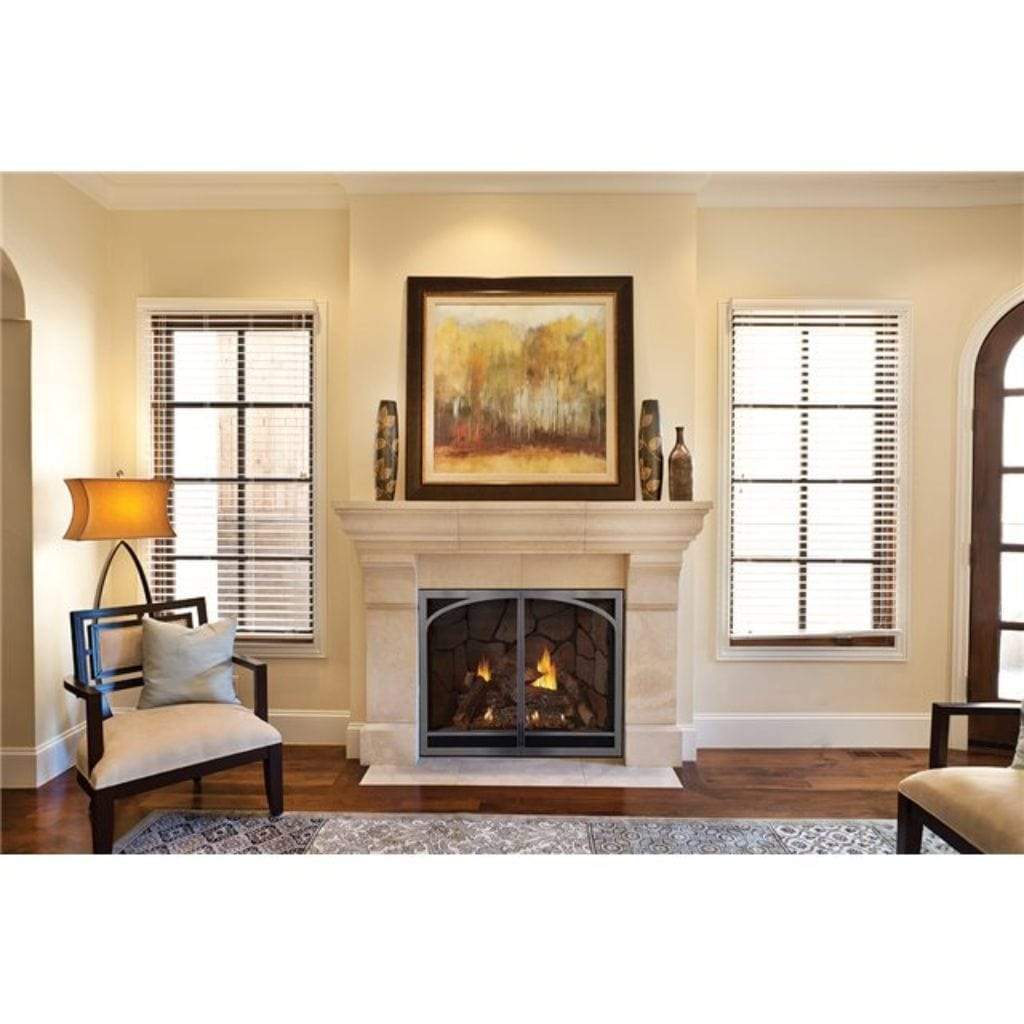 Empire Premium 42" Millivolt Controller Tahoe Luxury Direct Vent Fireplace