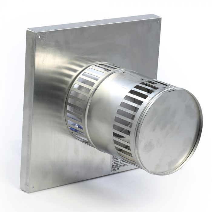 Kingsman - FDVHT Round Vent Horizontal Termination for 4x7-Inch Venting