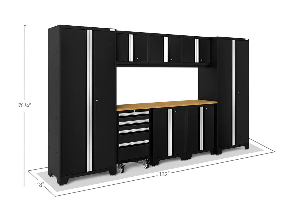 Bold Series 9 Piece Cabinet Set