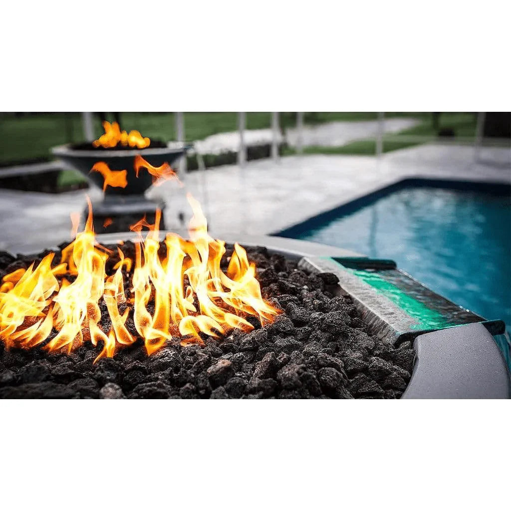 The Outdoor Plus - Cazo GFRC Concrete Round Fire and Water Bowl 24"