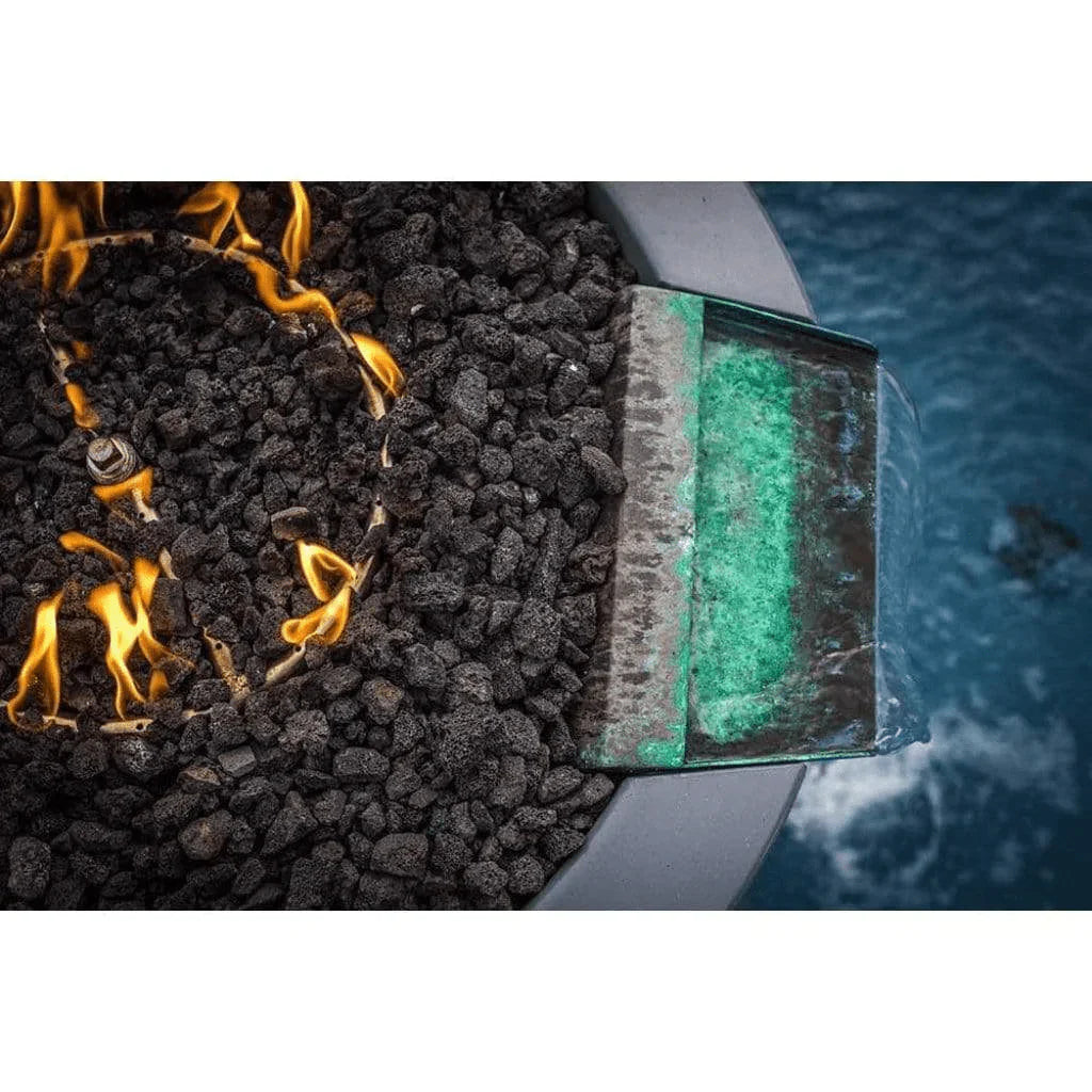 The Outdoor Plus - Cazo GFRC Concrete Round Fire and Water Bowl 24"