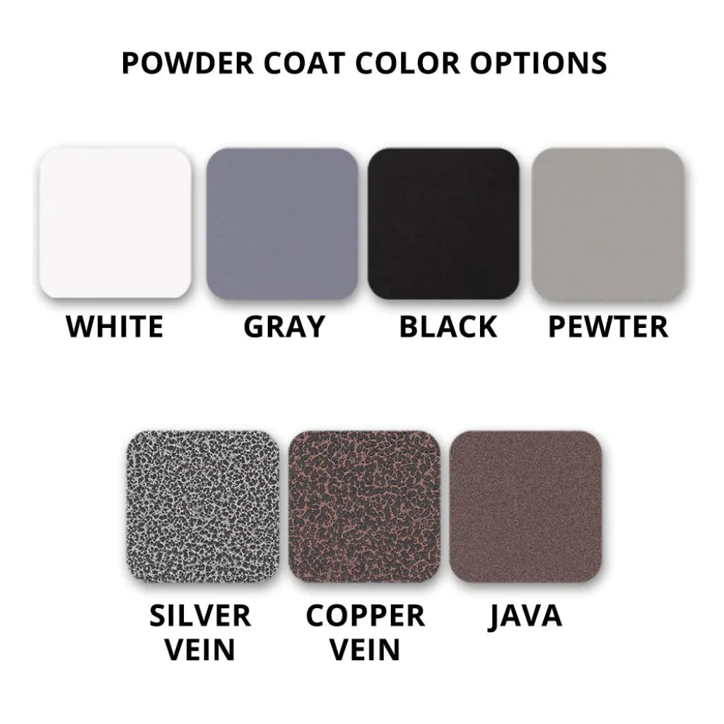 The Outdoor Plus - Maya Powder Coated Steel Square Fire Bowl 24"