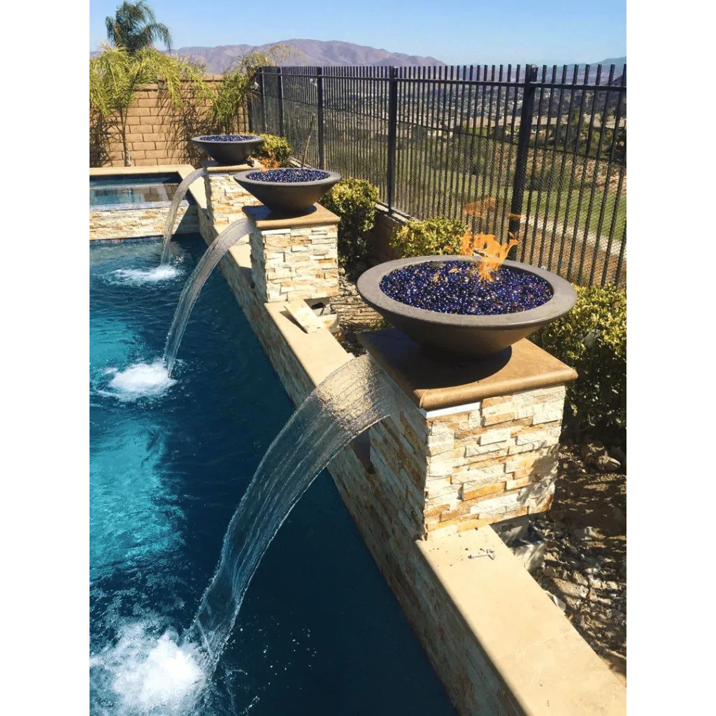 The Outdoor Plus - Cazo GFRC Concrete Round Fire Bowl 48"