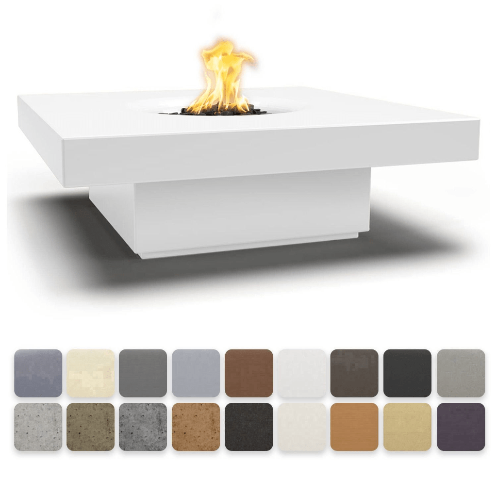 Concrete Fire Pit Table | Liquid Propane Fire Pit