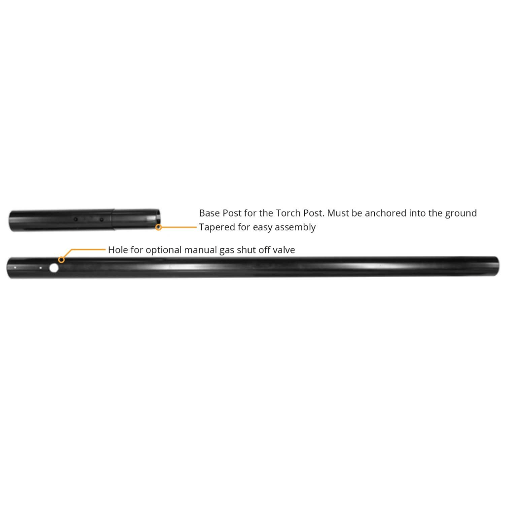 The Outdoor Plus - 80" Aluminum In-Ground Post