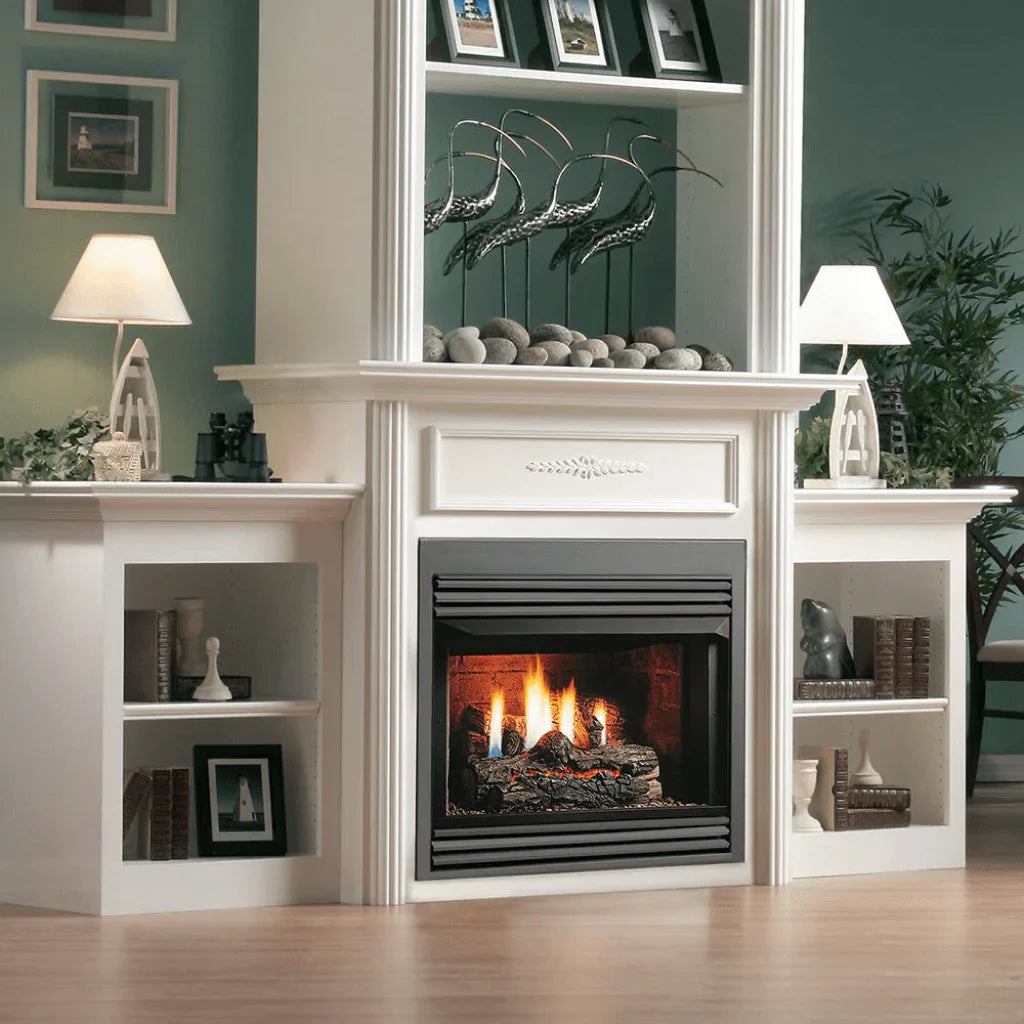 Kingsman - ZVF33P Zero Clearance Vent Free Gas Firebox 33"