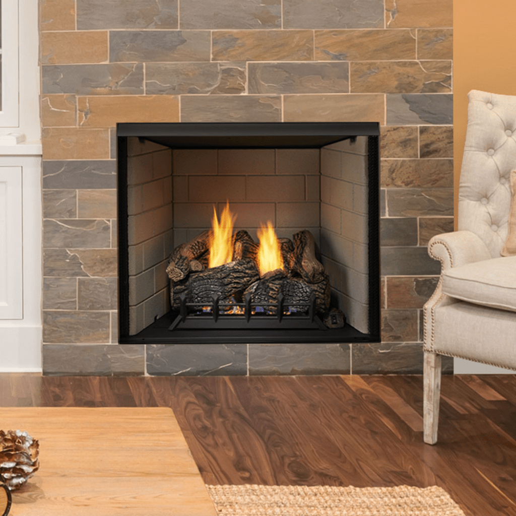 Monessen - 36" Exacta Vent Free Circulating Clean Face Firebox with Interior Panels