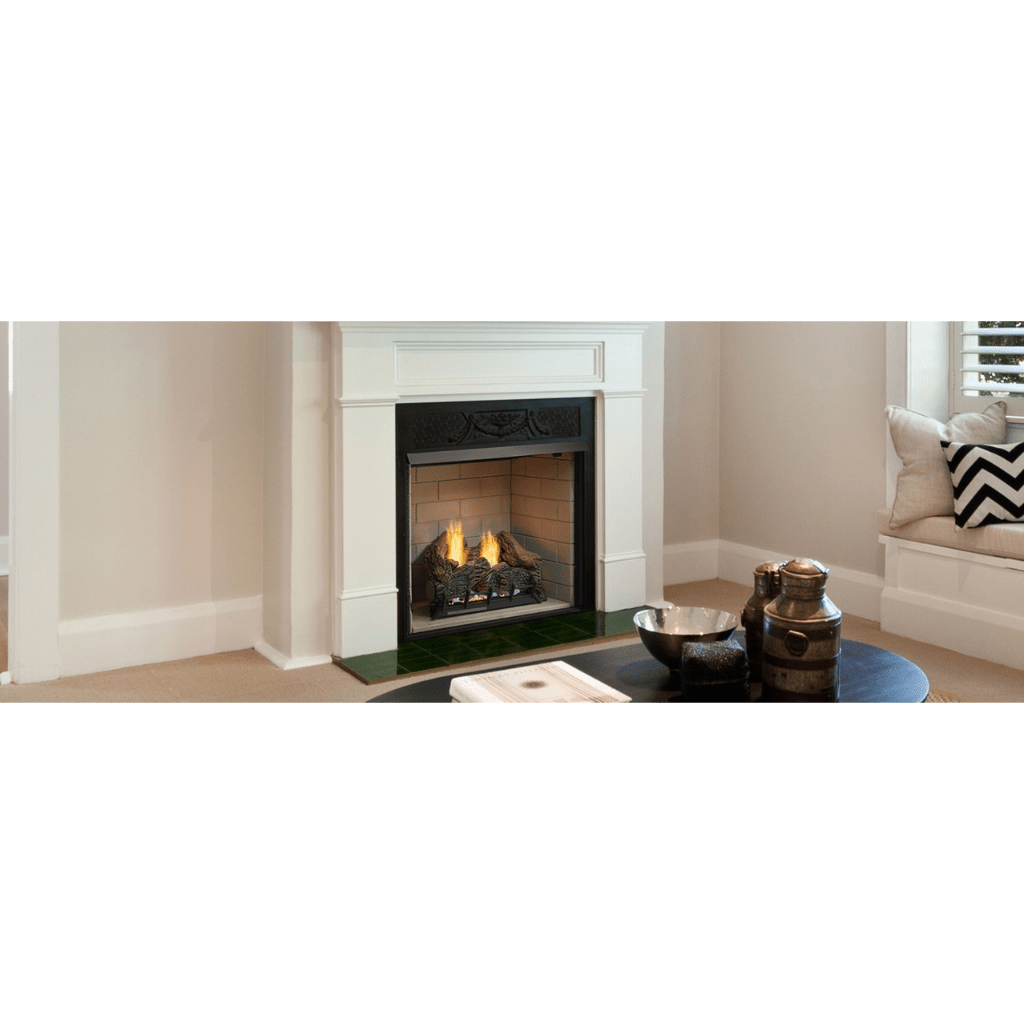 Monessen - 36" Lo-Rider LCUF Clean Face Vent Free Gas Firebox