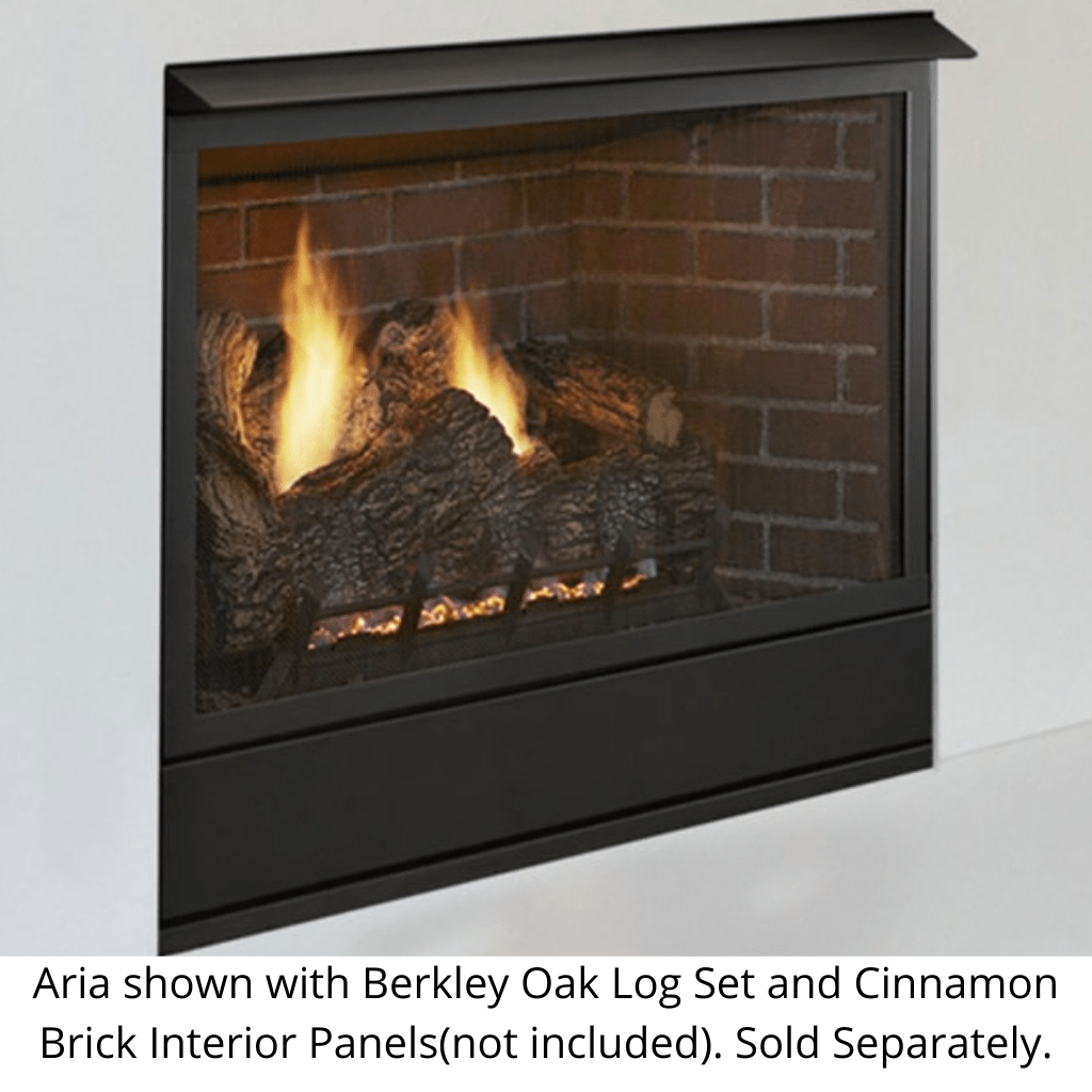 Monessen Traditional Style Ventless Aria 36 Inch Contemporary Gas Fireplace