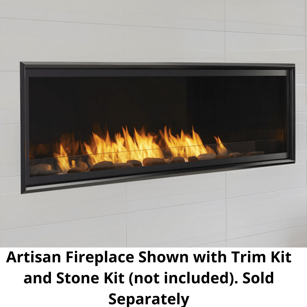 Monessen 60 Inch AVFL Artisan Ventless Linear Gas Fireplace with Intellifire Plus IPI Control