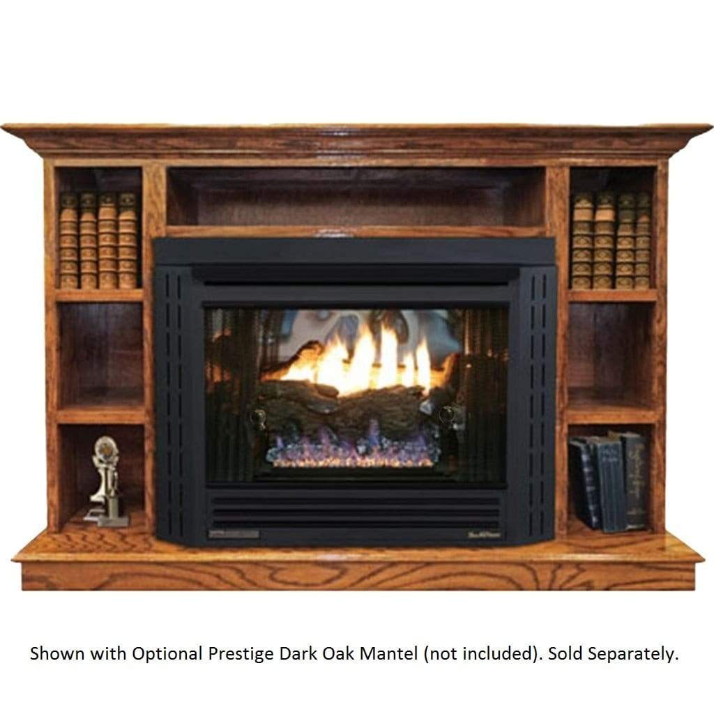 Buck Stove Model 34 Contemporary Vent Free Gas Stove With Blower