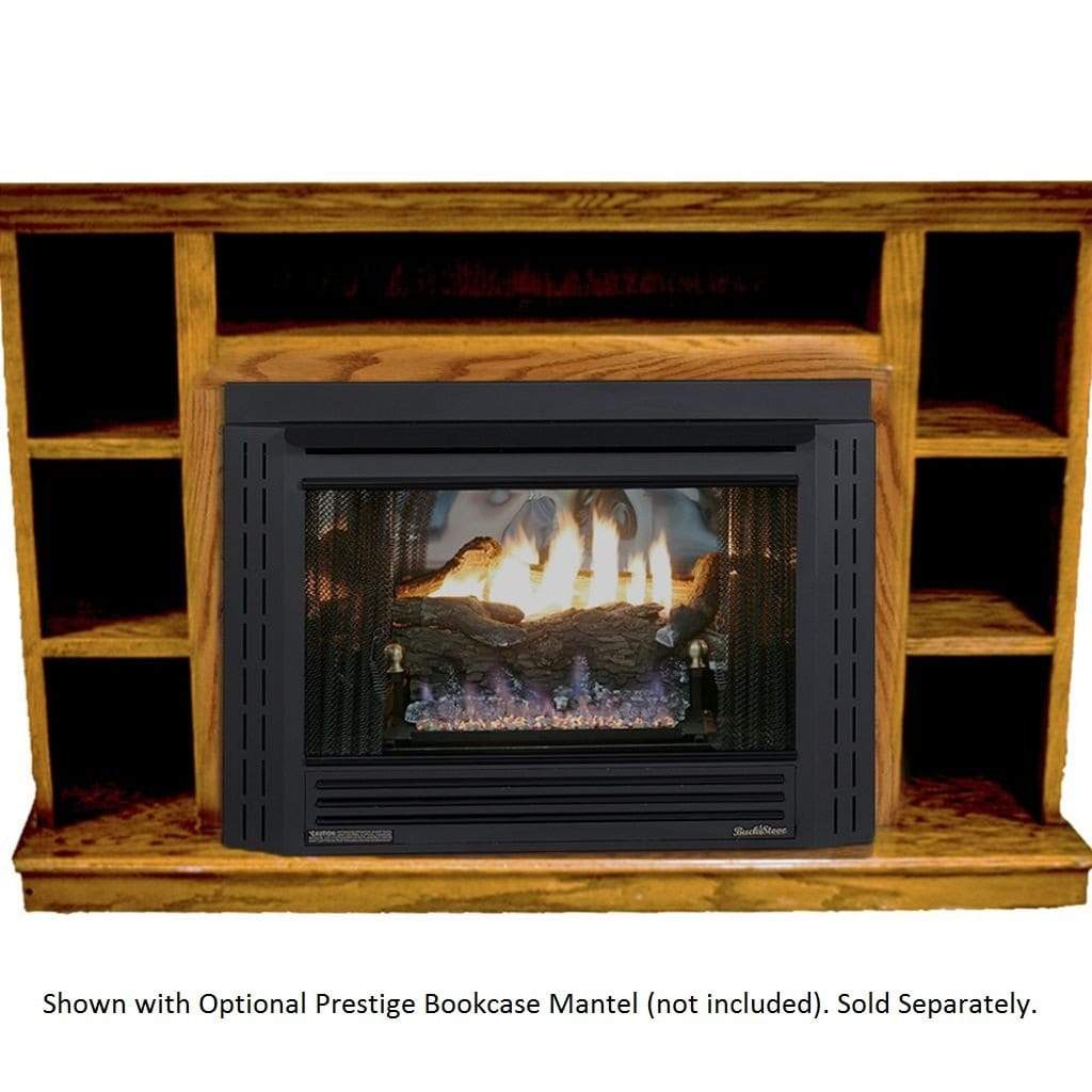Buck Stove Model 34 Contemporary Vent Free Gas Stove With Blower
