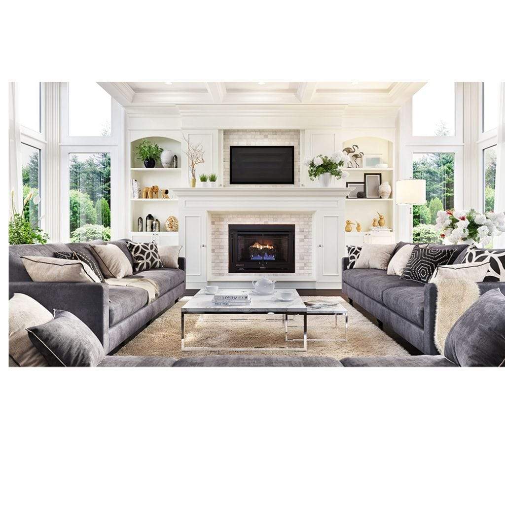 Buck Stove Model 34 Manhattan Vent Free Gas Stove with Blower