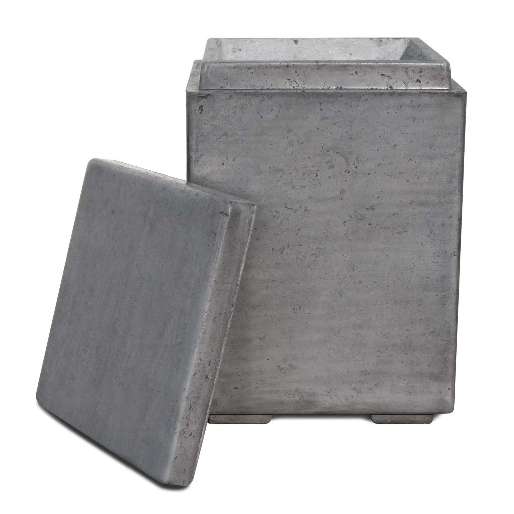 The Outdoor Plus - GFRC Concrete Liquid Propane Tank Enclosure with Removable Lid