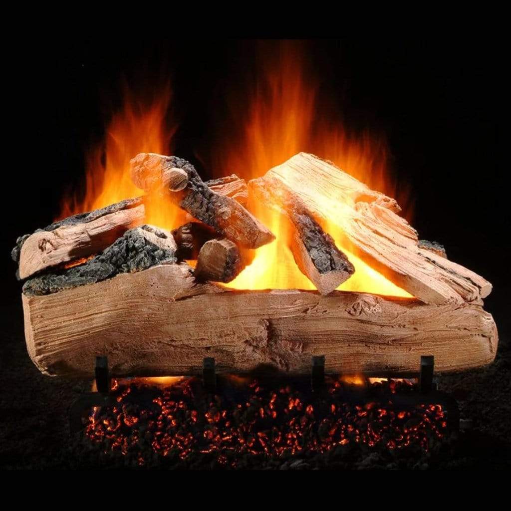 15" Western Pine Single Side Vented Gas Log - Hargrove