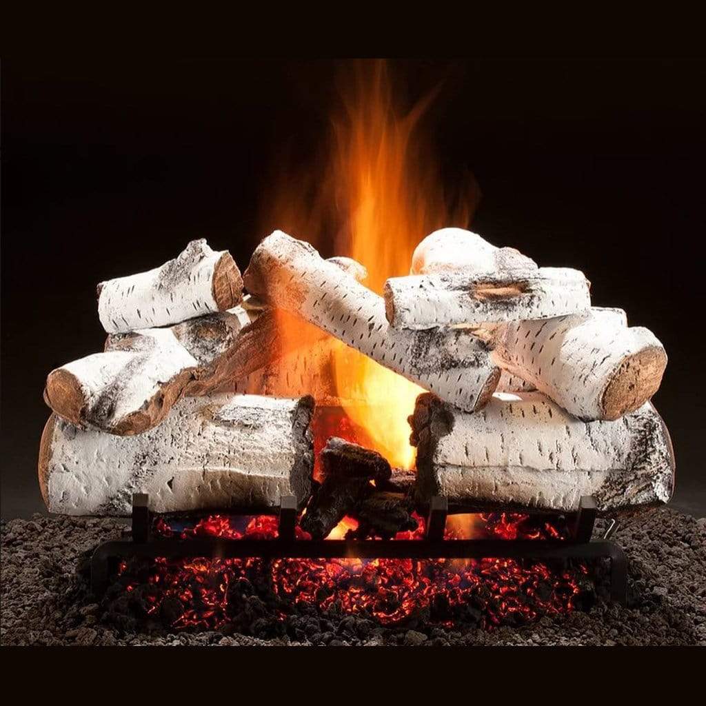 21" Aspen Timbers Single Side Vented Gas Log - Hargrove