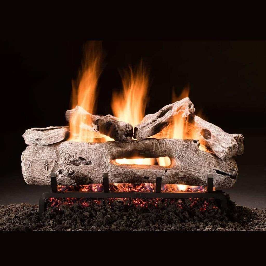 24" Driftwood Single Side Vented Gas Log - Hargrove