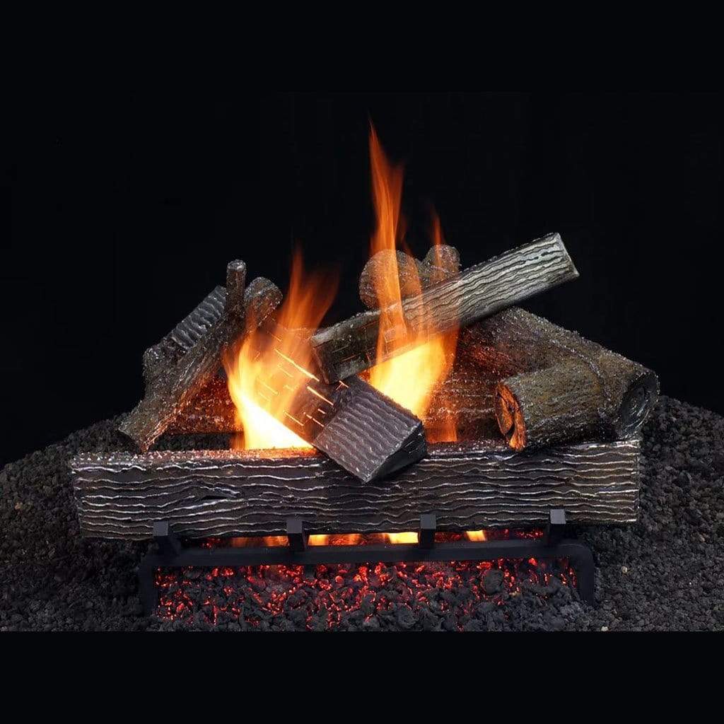 24" Rugged Craft Metal Outdoor Loose Logs - Hargrove