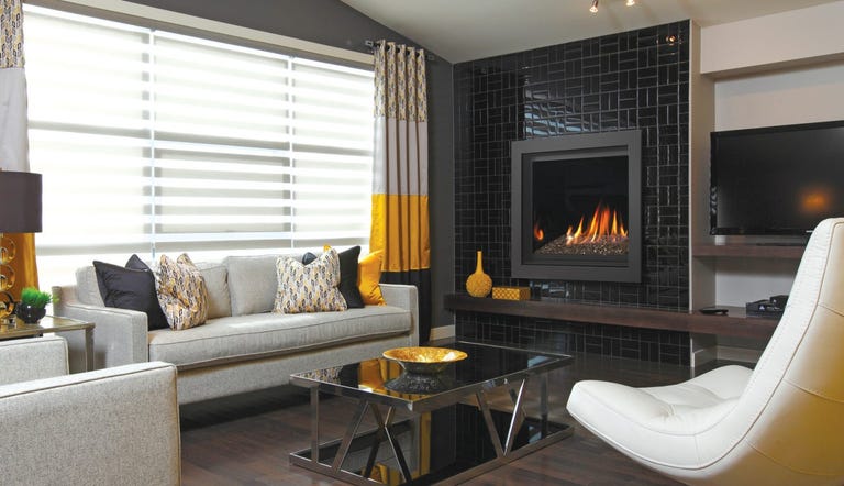 Kingsman 39" Direct Vent Gas Fireplace: Elevate Your Home's Ambiance
