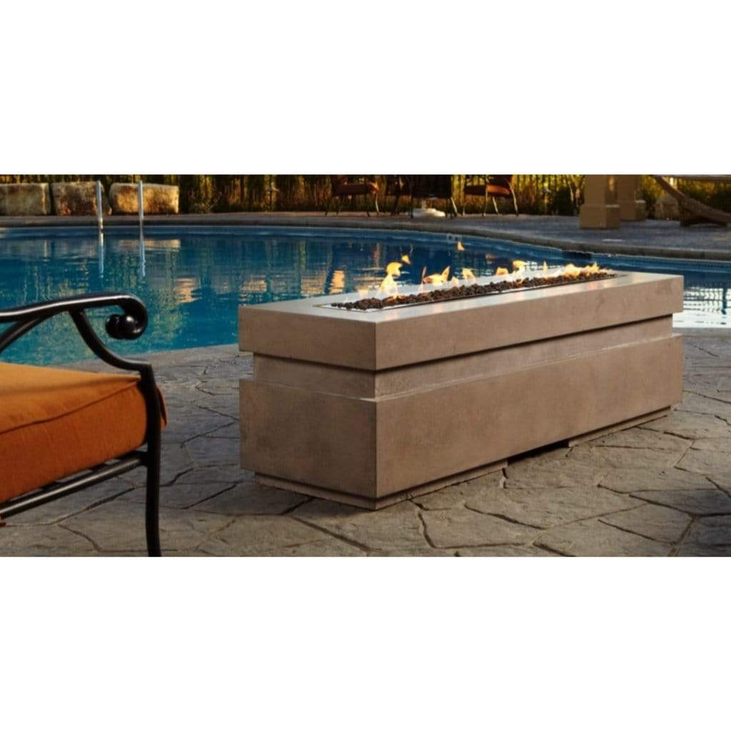 Majestic - 24" Plaza Linear Gas Firepit Burner with Match Light Ignition
