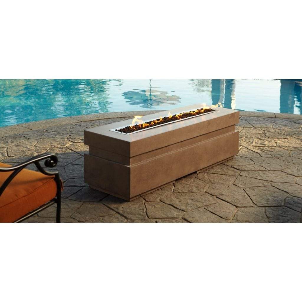 Majestic - 24" Plaza Linear Gas Firepit Burner with Match Light Ignition