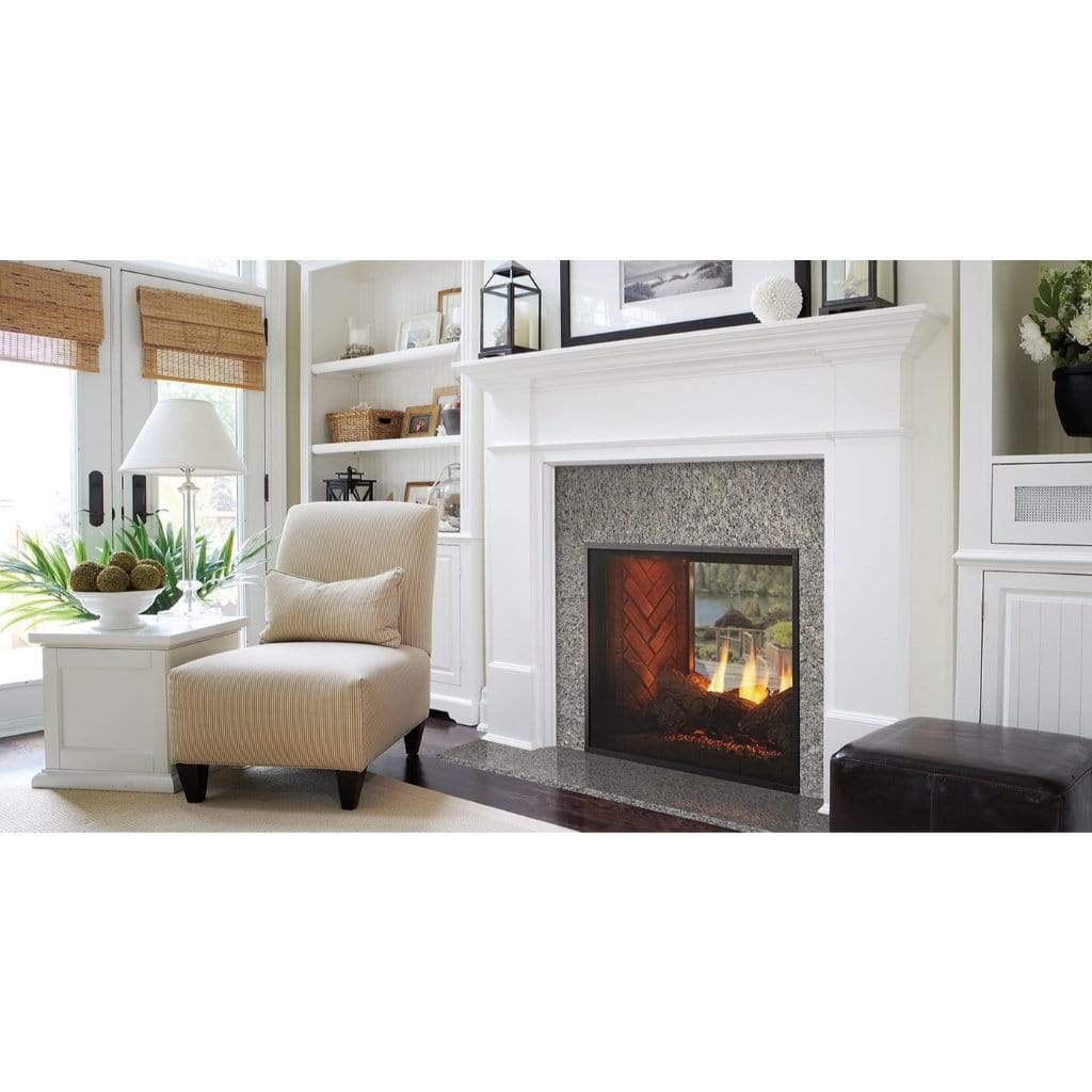 Majestic Fortress See-through 36-inch Direct Vent Gas Fireplace With Intellifire Touch Ignition System