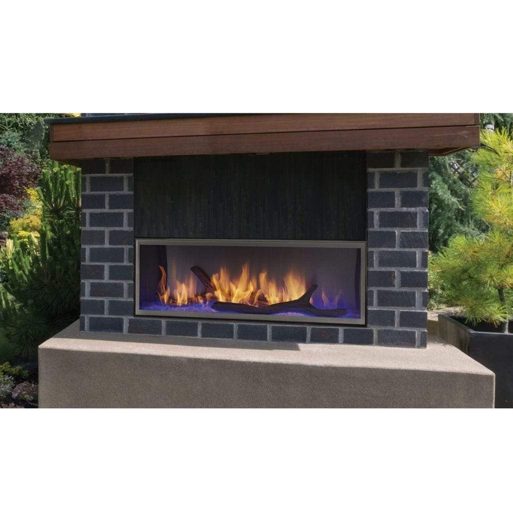 Majestic Lanai 48 Inch Vent Free Contemporary Linear Gas Fireplace