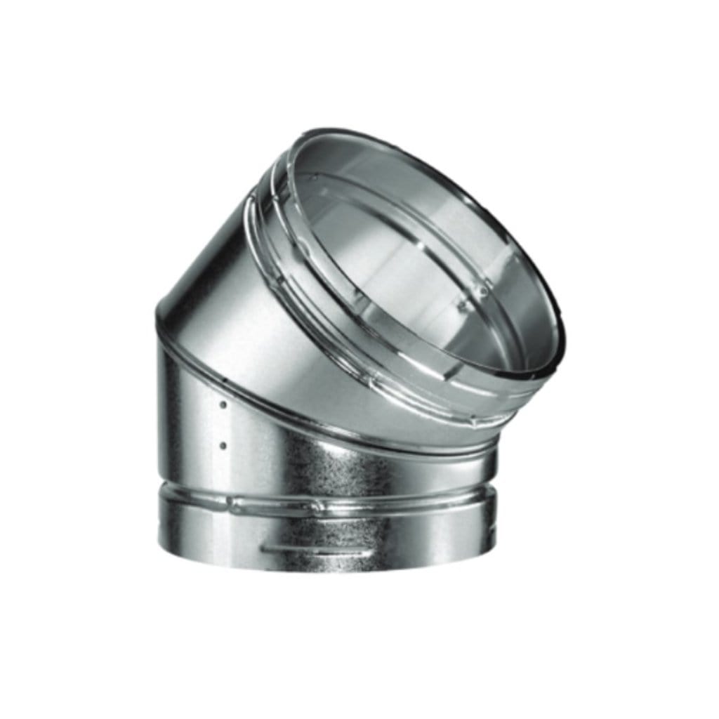 Majestic - 8" B-Vent DV-8GVL45 45 Degree Adjustable Elbow