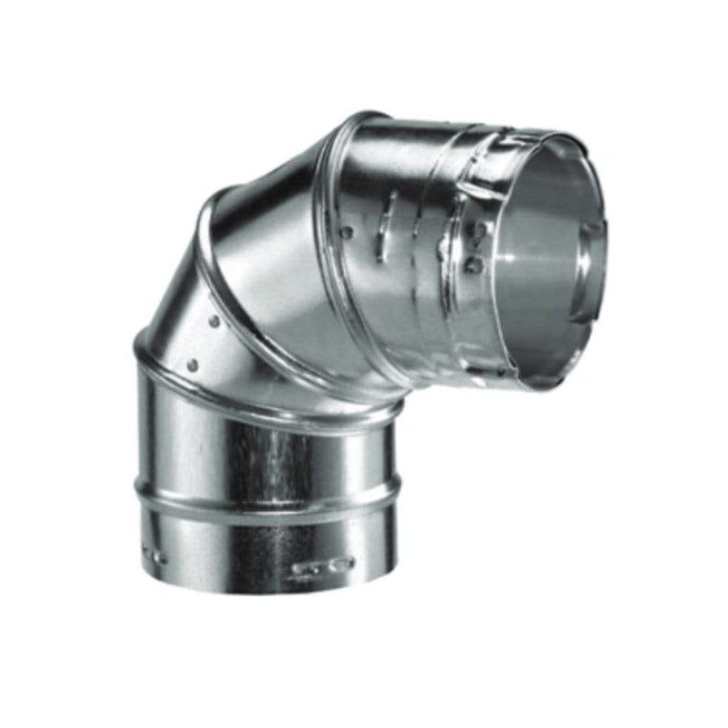 Majestic - 5" B-Vent DV-5GVL90 90 Degree Adjustable Elbow