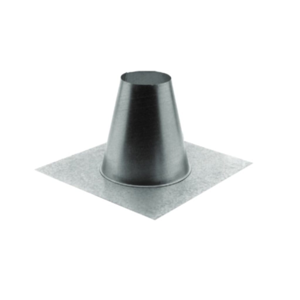 Majestic - 5" B-Vent DV-5GVFF Tall Cone Flat Flashing