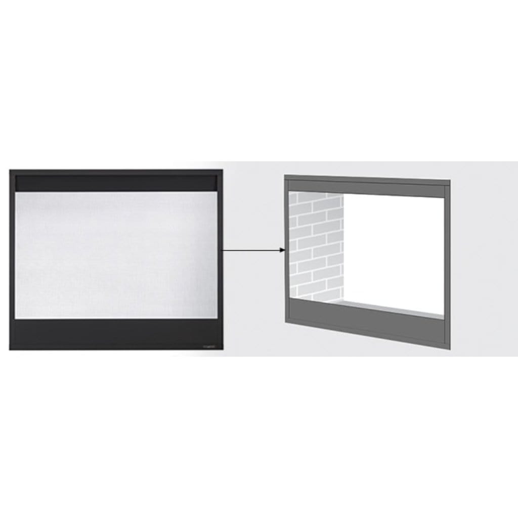 Majestic - Decorative Mesh Screen Front for Meridian Series & Pearl II See-Through DV Fireplaces
