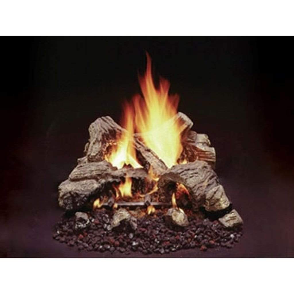 Majestic - Duzy 2 4-Piece Fiber Ceramic Vented Gas Log Set