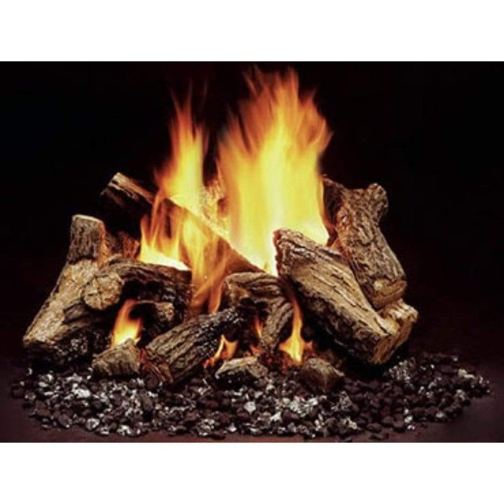 Majestic - Duzy 5 8-Piece Fiber Ceramic Vented Gas Log Set
