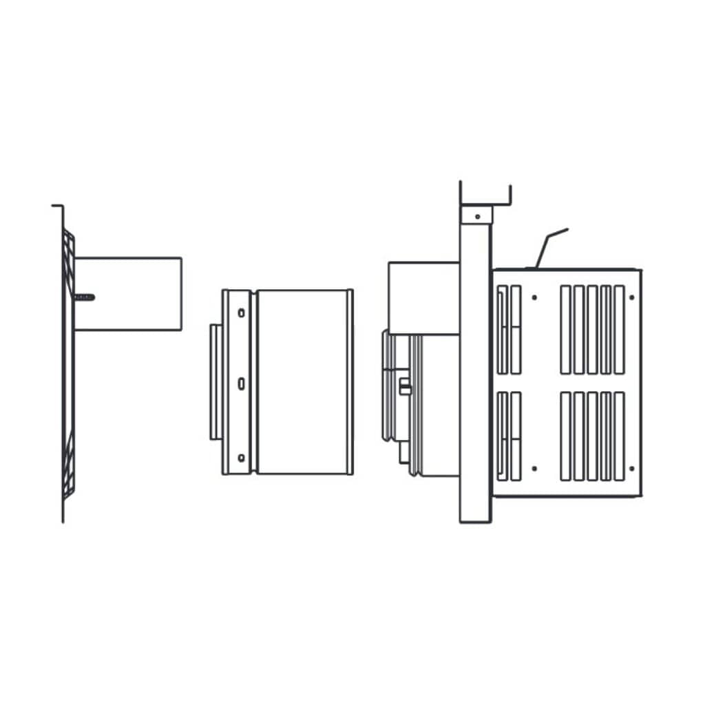 Majestic - DVP-TRAP1 Horizontal Termination Cap