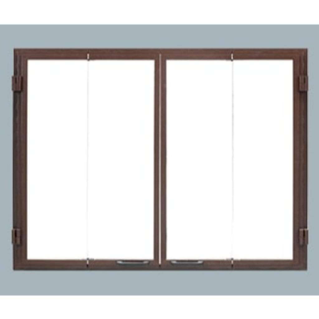 Majestic - Glass Bi-Fold Door for Ashland Radiant Wood Burning Fireplace