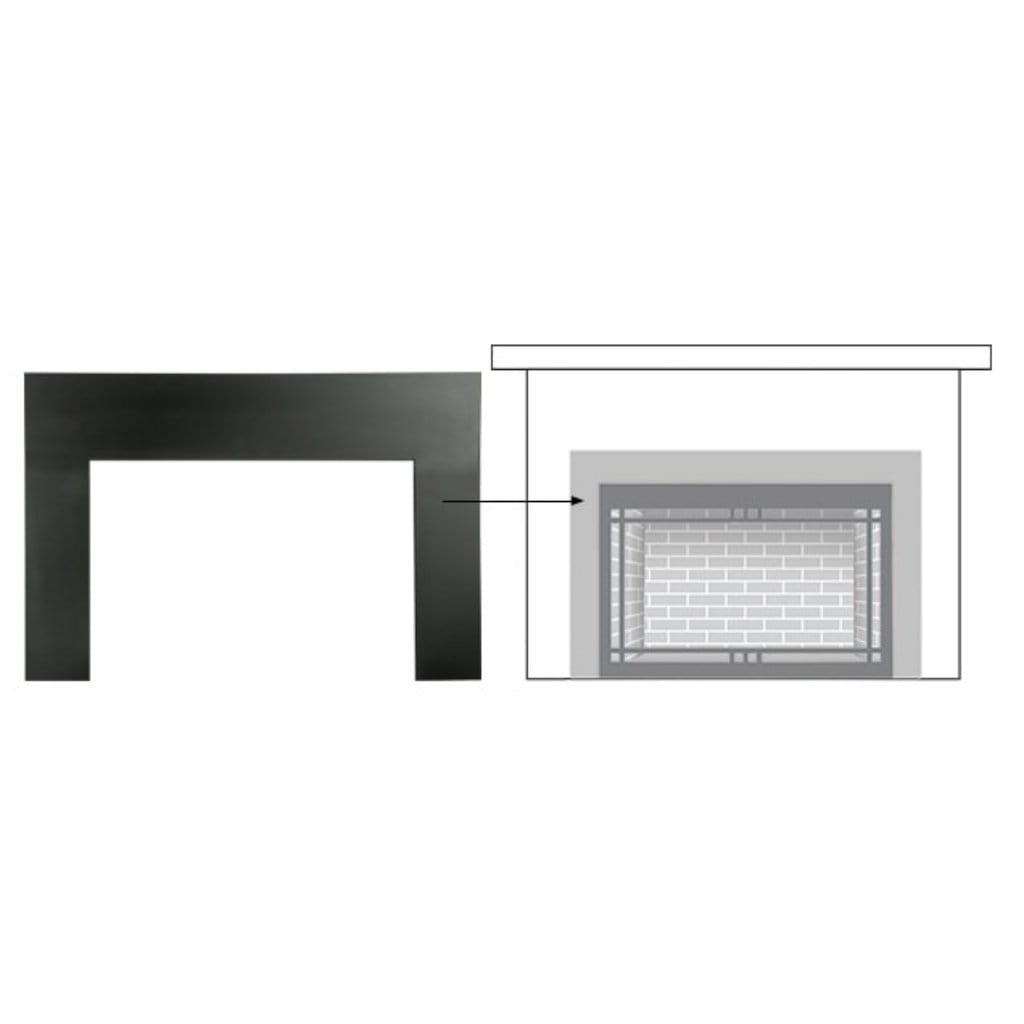 Majestic - Large Surround for Jasper and Ruby Fireplace Inserts