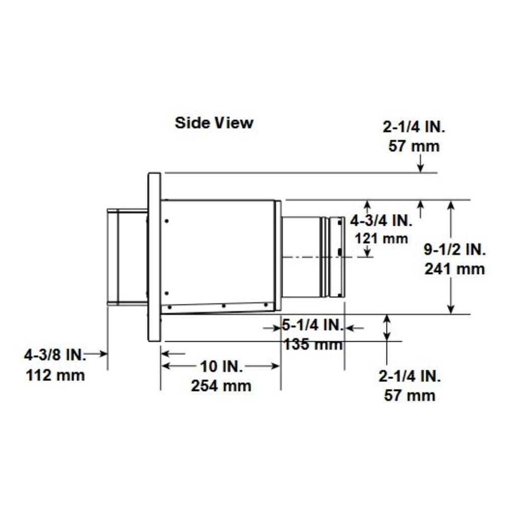 Majestic - PVLP-SLP Low Profile Power Vent