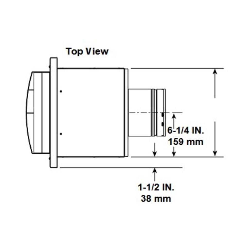 Majestic - PVLP-SLP Low Profile Power Vent