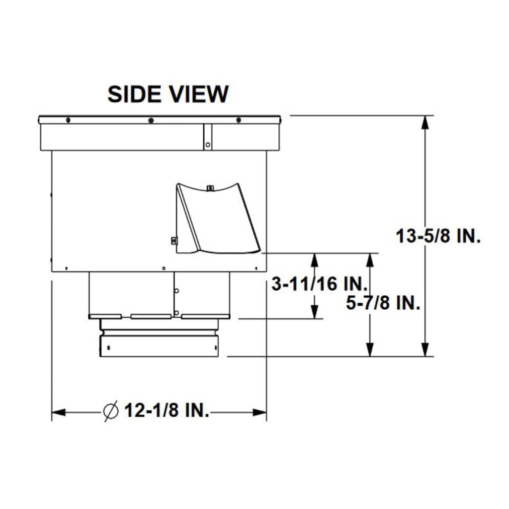 Majestic - PVV-SLP Vertical Power Vent