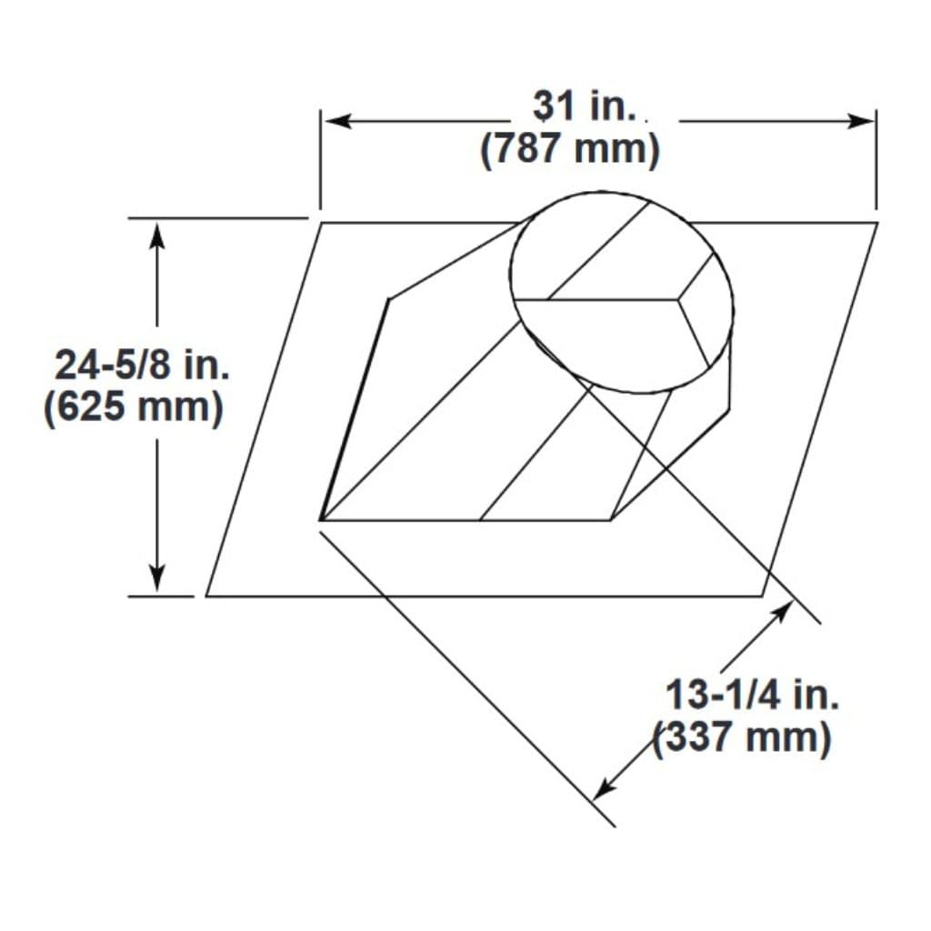 Majestic - RF12 7/12 - 12/12 Pitch Roof Flashing