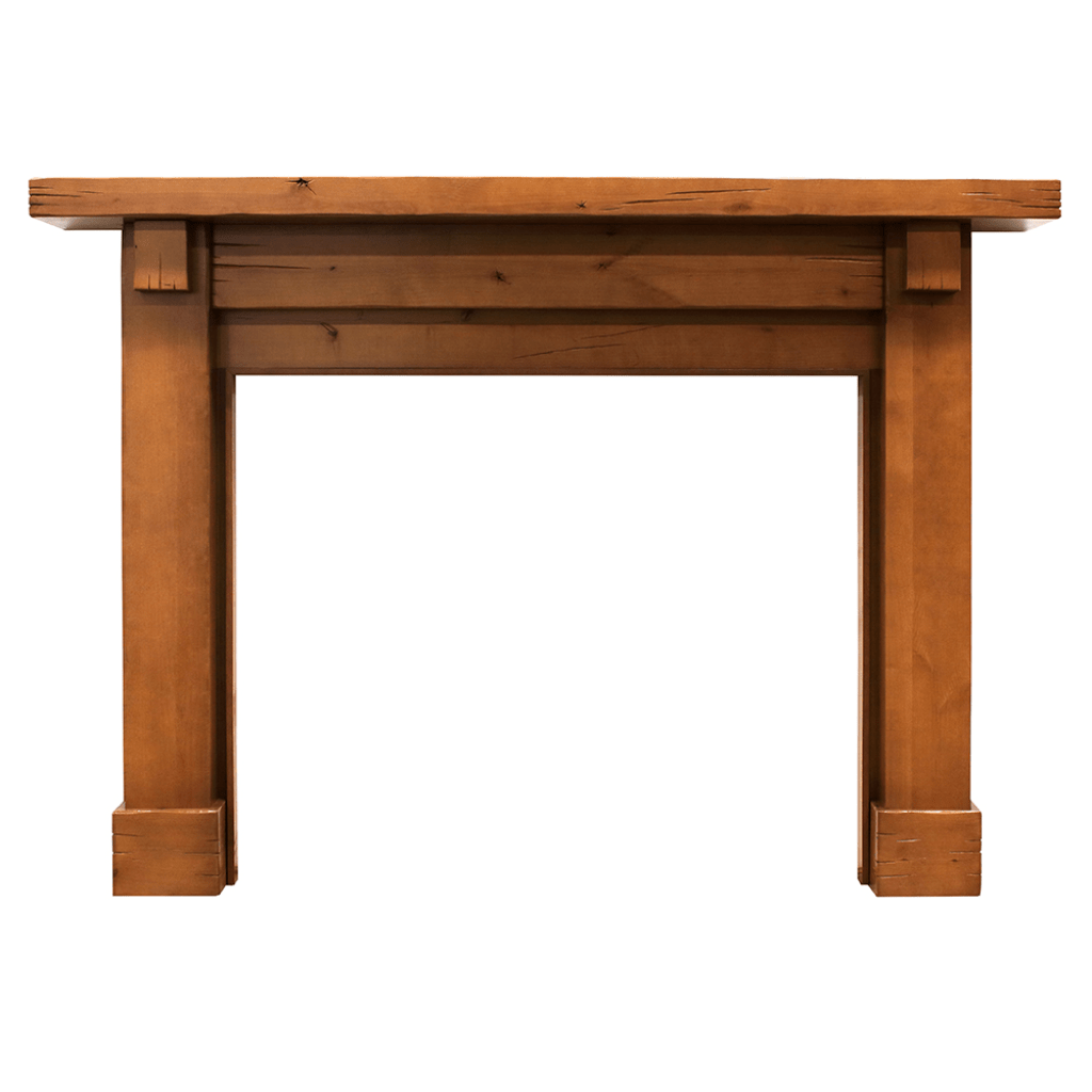 Monessen - Battlefield Flush Wood Mantel