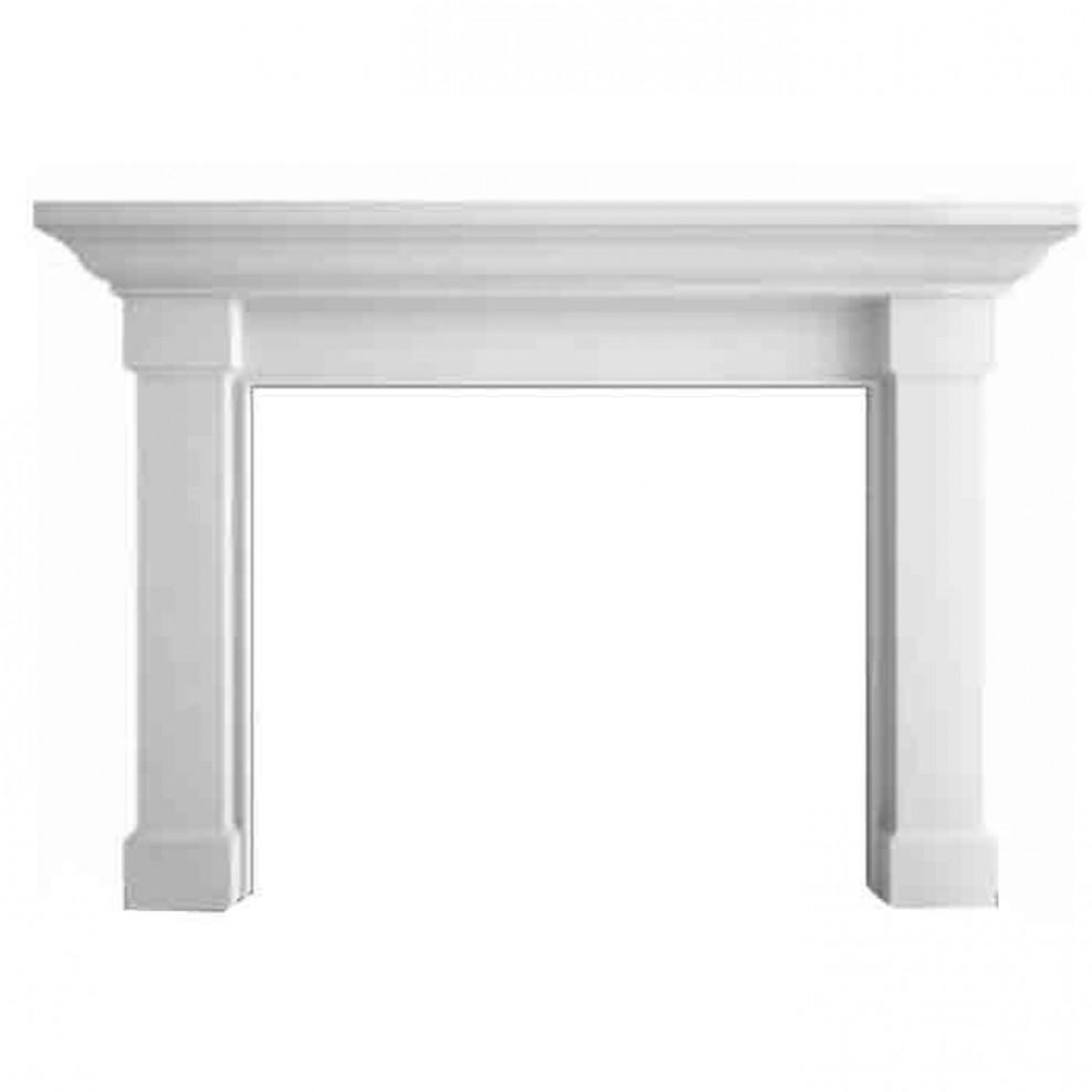 Monessen - Kenwood 60" Outside Width Primed MDF Flush Mantel