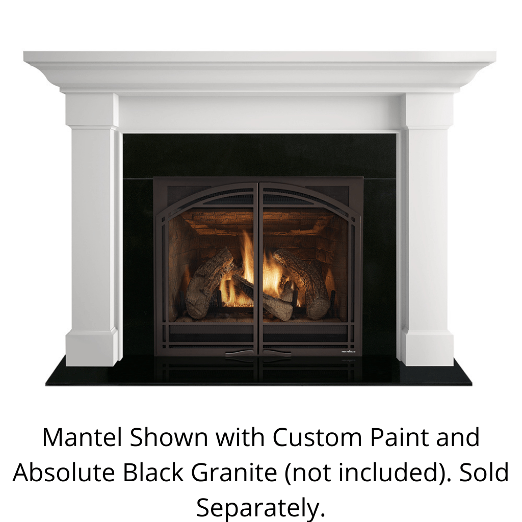 Monessen - Kenwood 60" Outside Width Primed MDF Flush Mantel