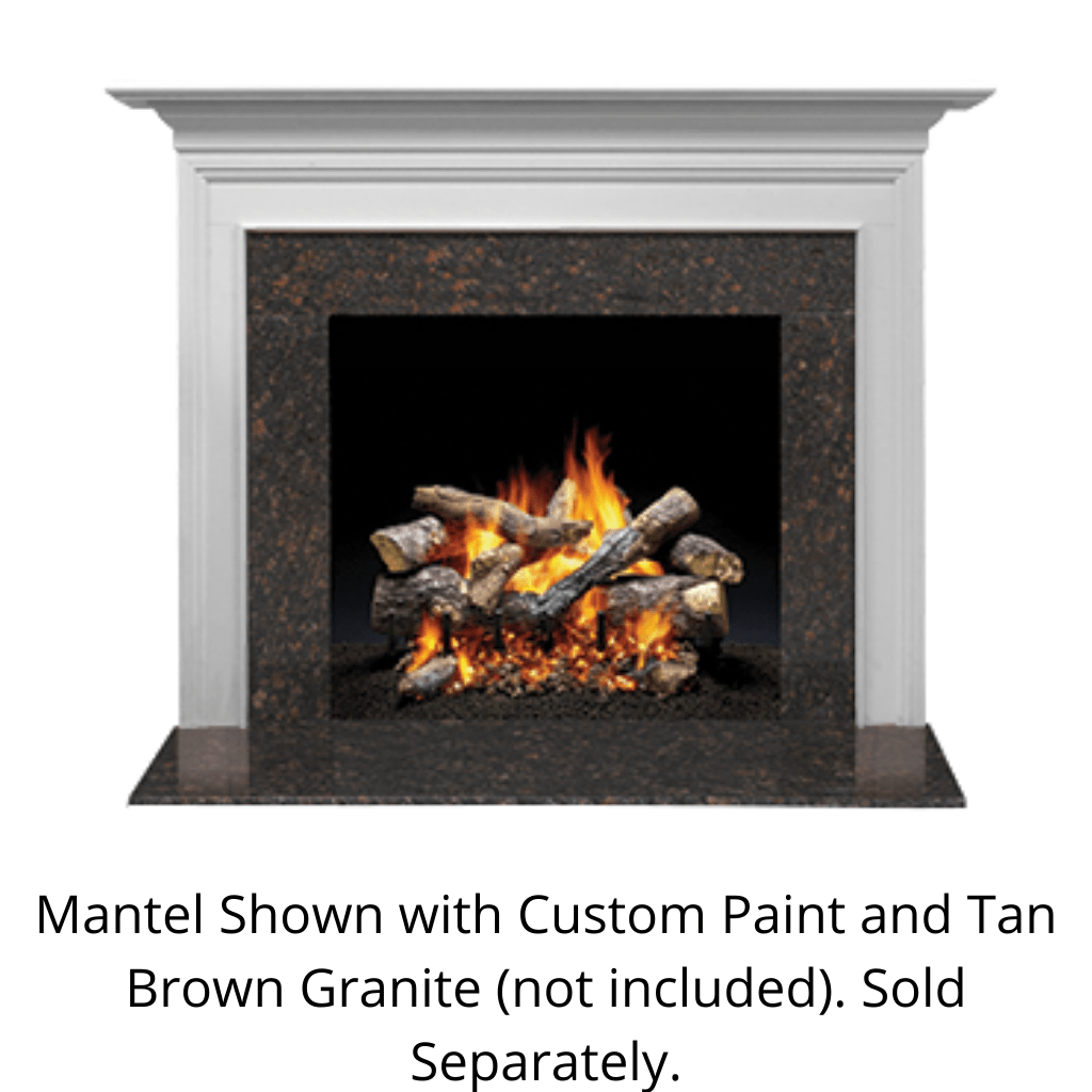 Monessen - Richland Primed MDF Flush Wood Mantel