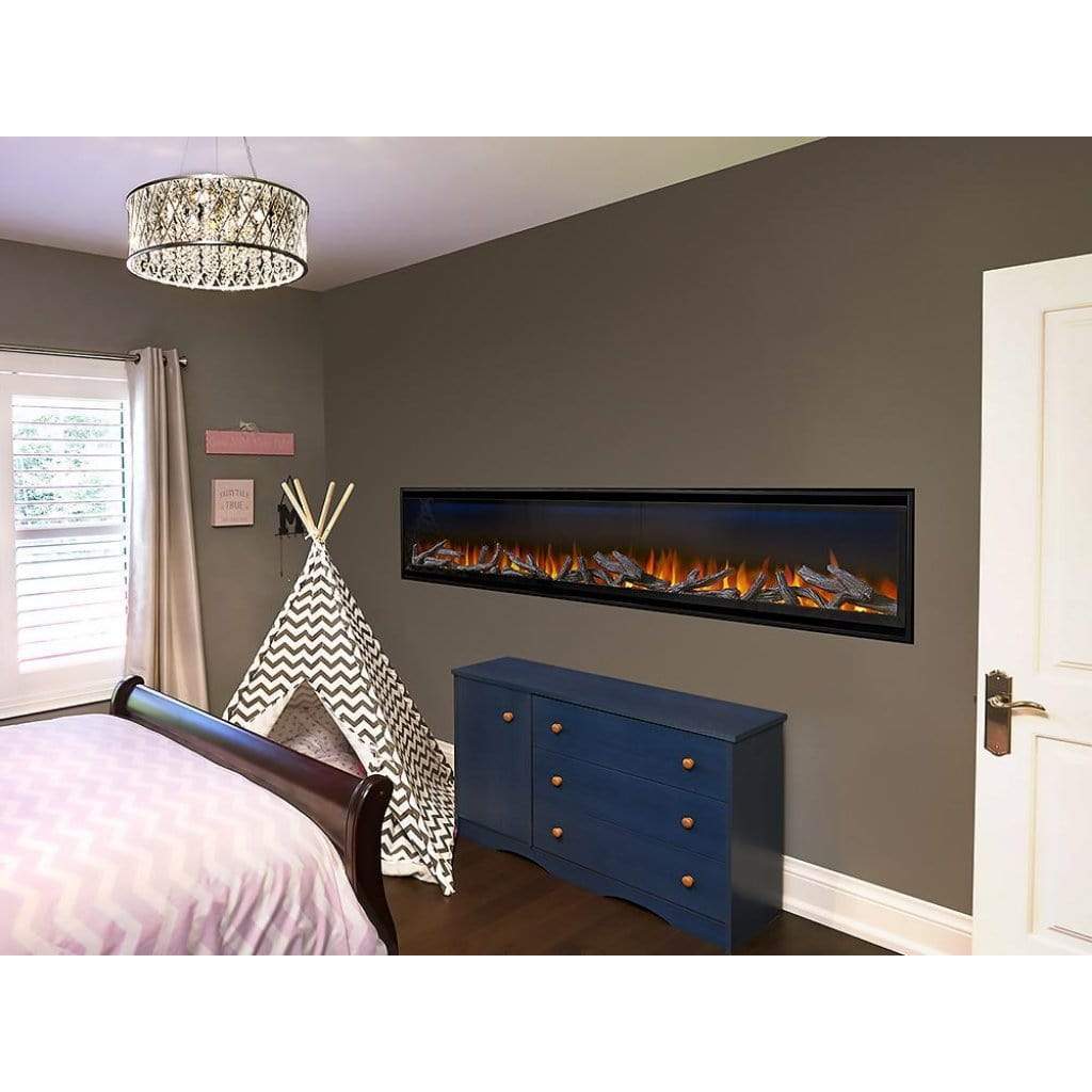 Napoleon Alluravision Deep Wall Mount 74 Inch Linear Electric Fireplace