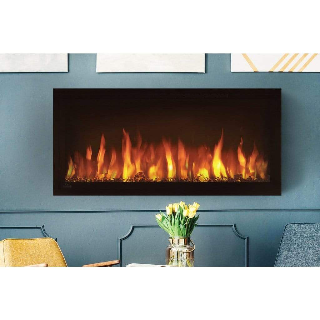 Napoleon Entice 36 Inch Linear Wall Mount Modern Electric Fireplace